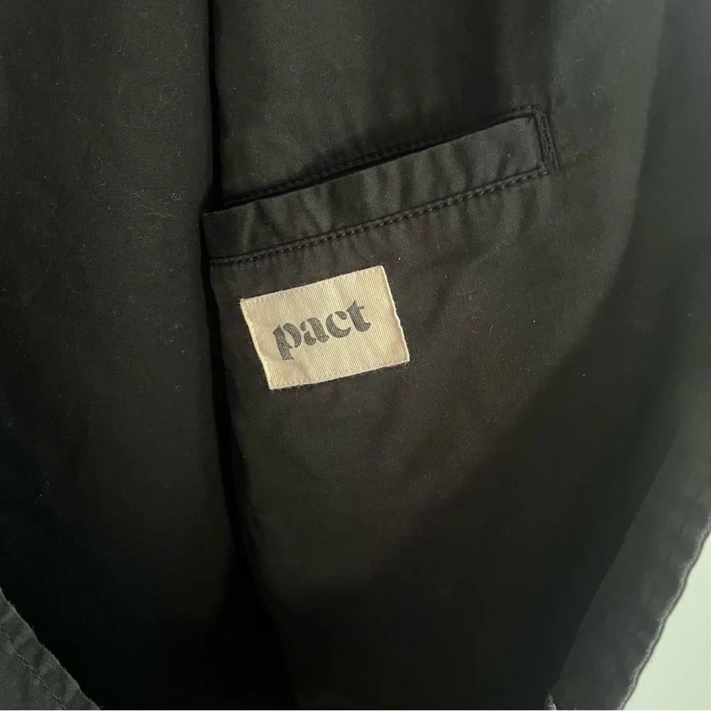PACT Men’s Boulevard Brushed Twill Blazer Size Large Organic Cotton Normcore - Picture 7 of 7